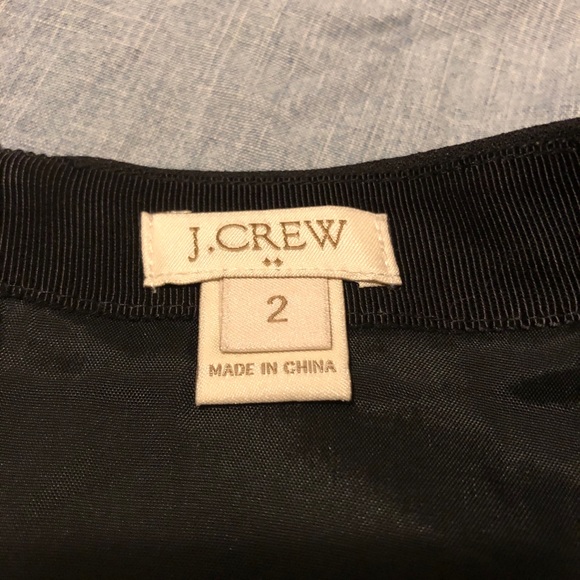 J Crew Factory Black Fluted Skirt - Picture 4 of 7